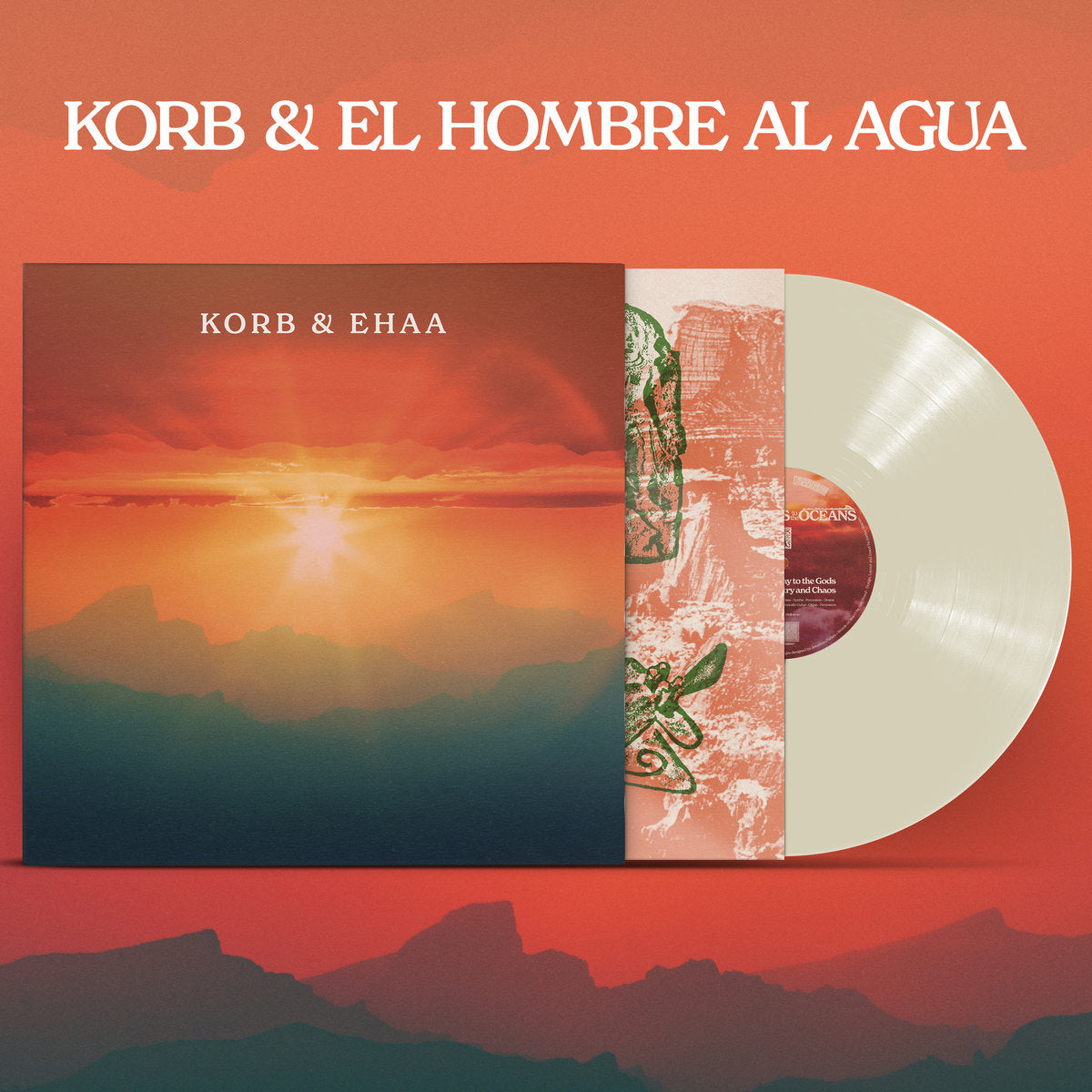 Korb & El Hombre al Agua - From The Mountains To The Oceans white vinyl album