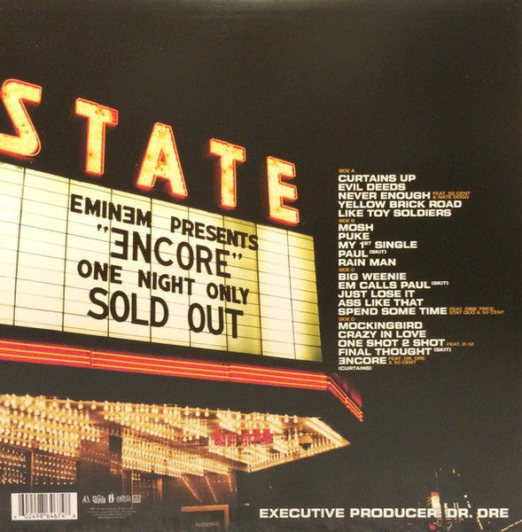 Eminem - Encore vinyl album