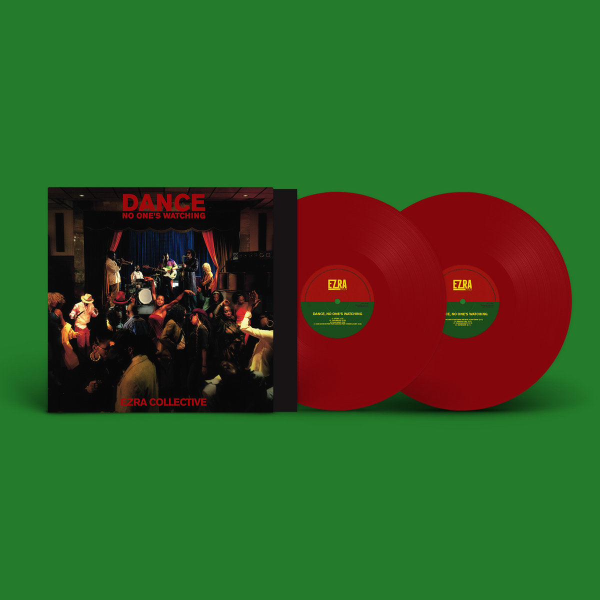 Ezra Collective - Dance, No One's Watching red vinyl album