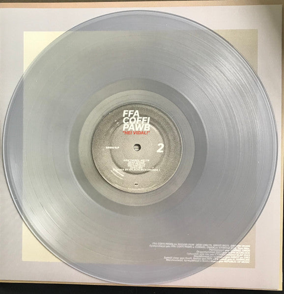 Ffa Coffi Pawb - Hei Vidal clear vinyl album