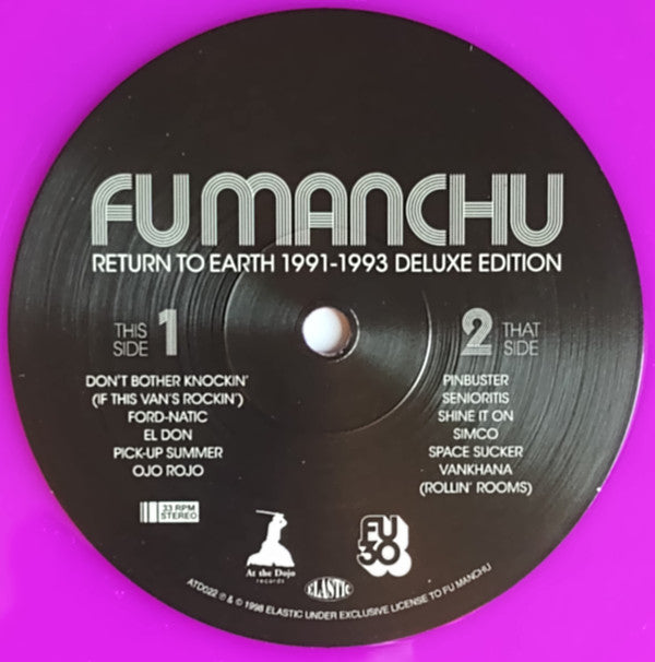 Fu Manchu - Return To Earth 1991-1993 Deluxe Edition
