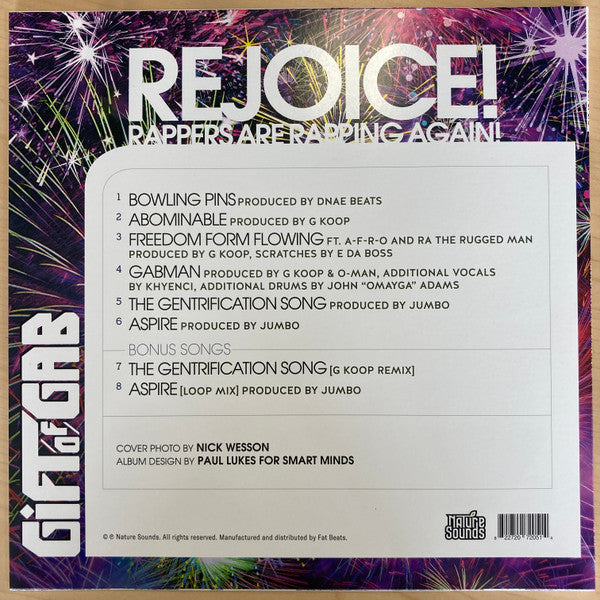 Gift Of Gab - Rejoice! Rappers Are Rapping Again!