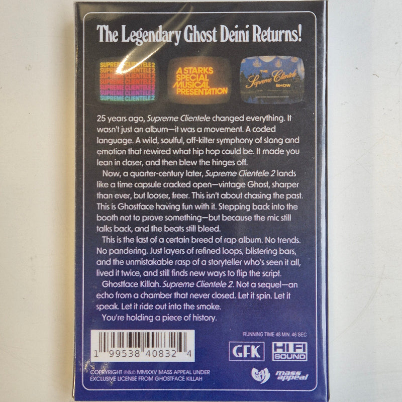 ghostface killah supreme clientele 2 cassette