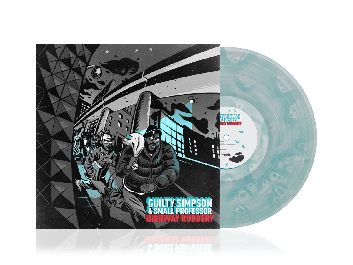 Guilty Simpson and Small Professor - Highway Robbery teal vinyl
