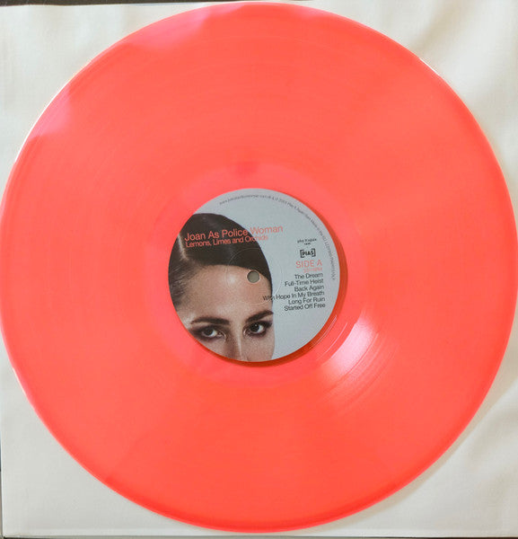 Joan as Police Woman - Lemons, Limes, and Orchids tangerine vinyl