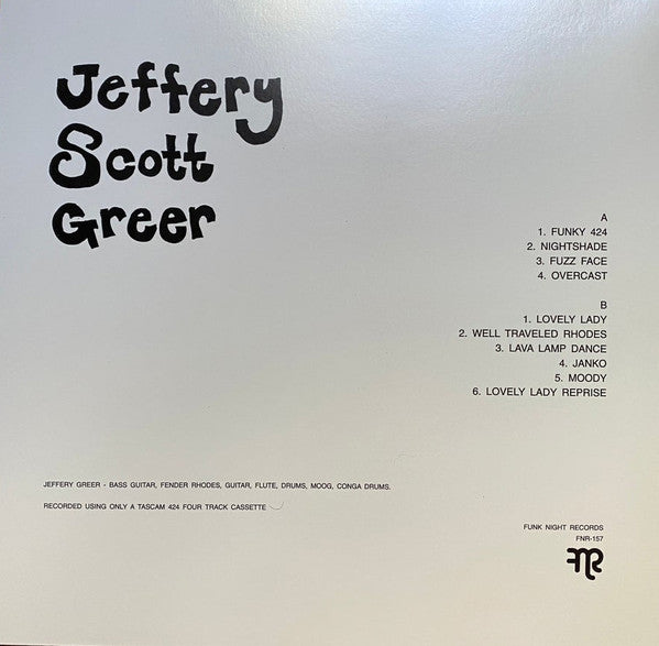 Jeffery Scott Greer - Volume Two album