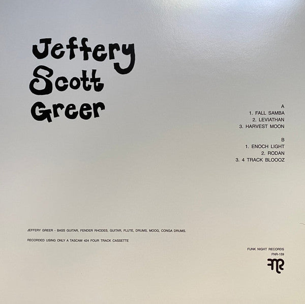 Jeffery Scott Greer - Volume Three album