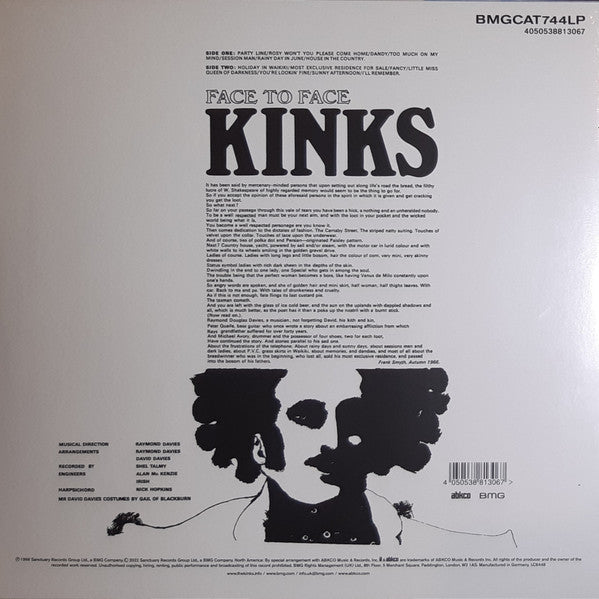 The Kinks - Face To Face
