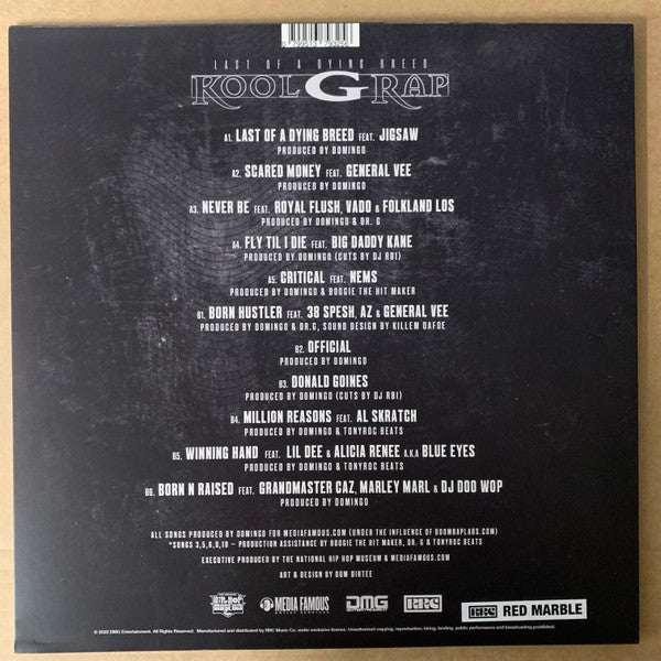 Kool G Rap - Last Of A Dying Breed