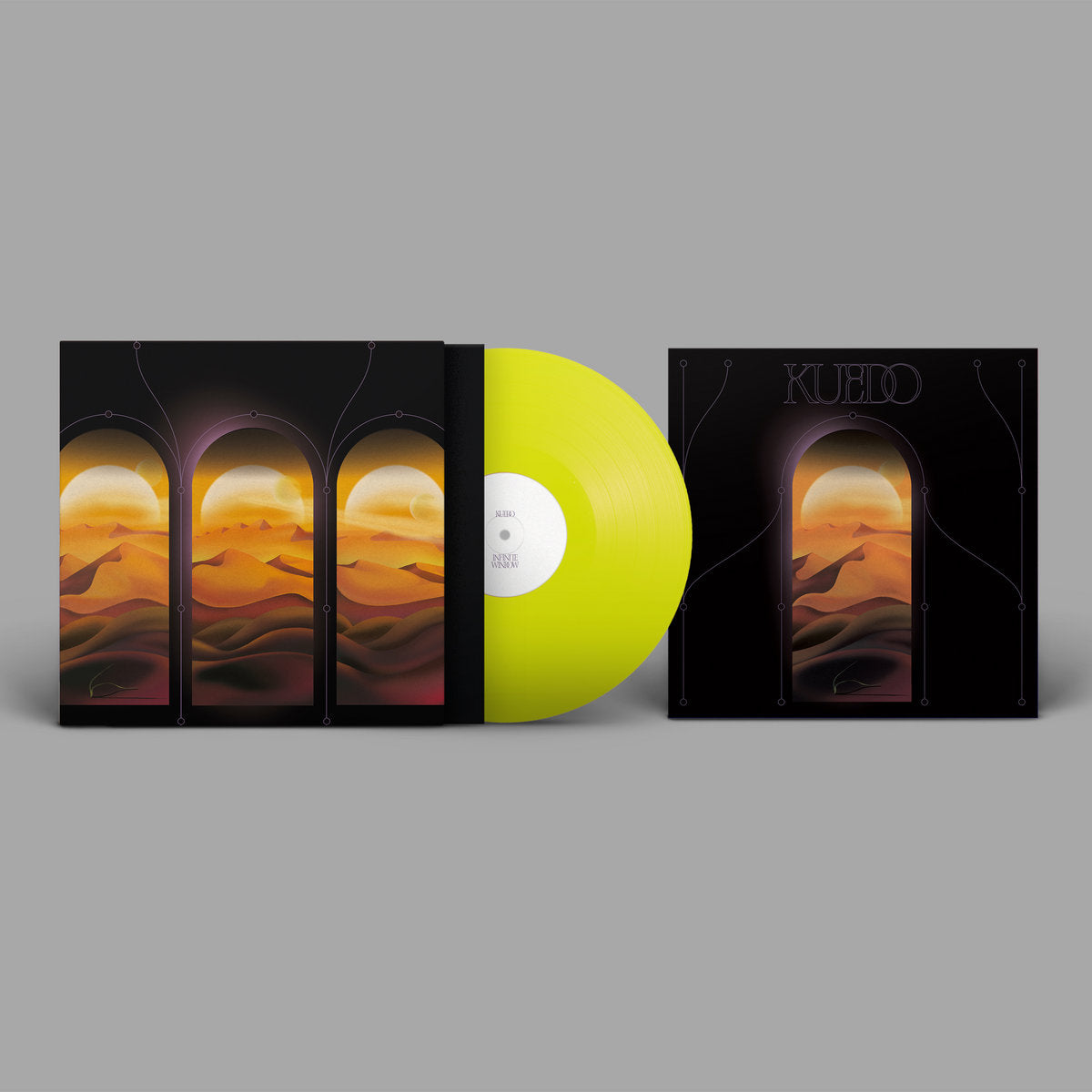 Kuedo - Infinite Window yellow vinyl