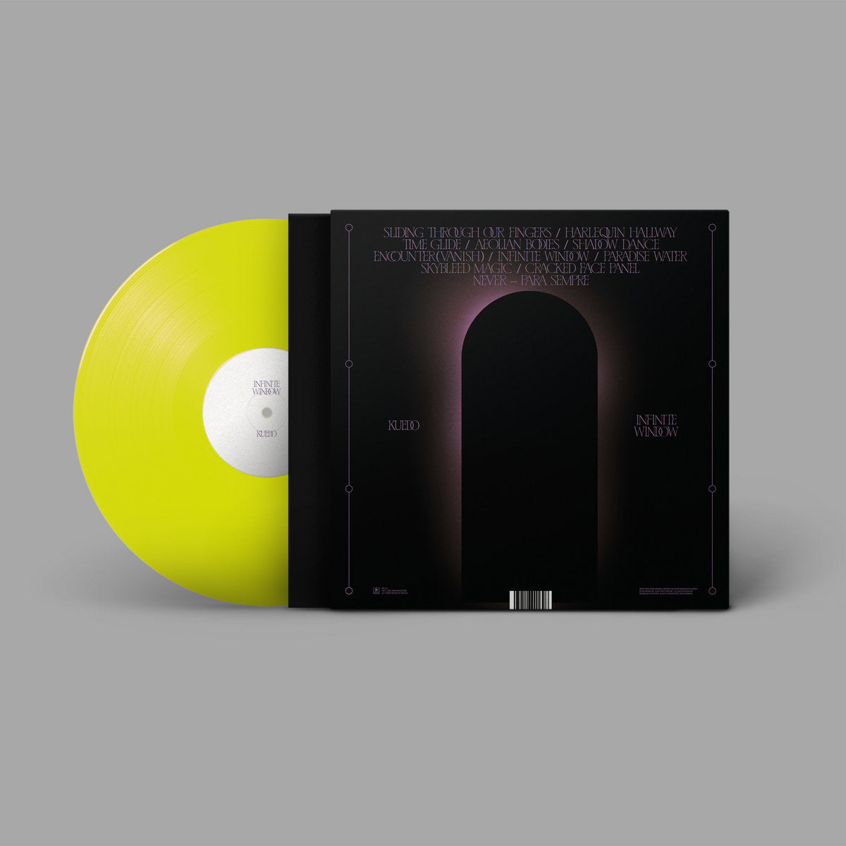 Kuedo - Infinite Window yellow vinyl tracklist
