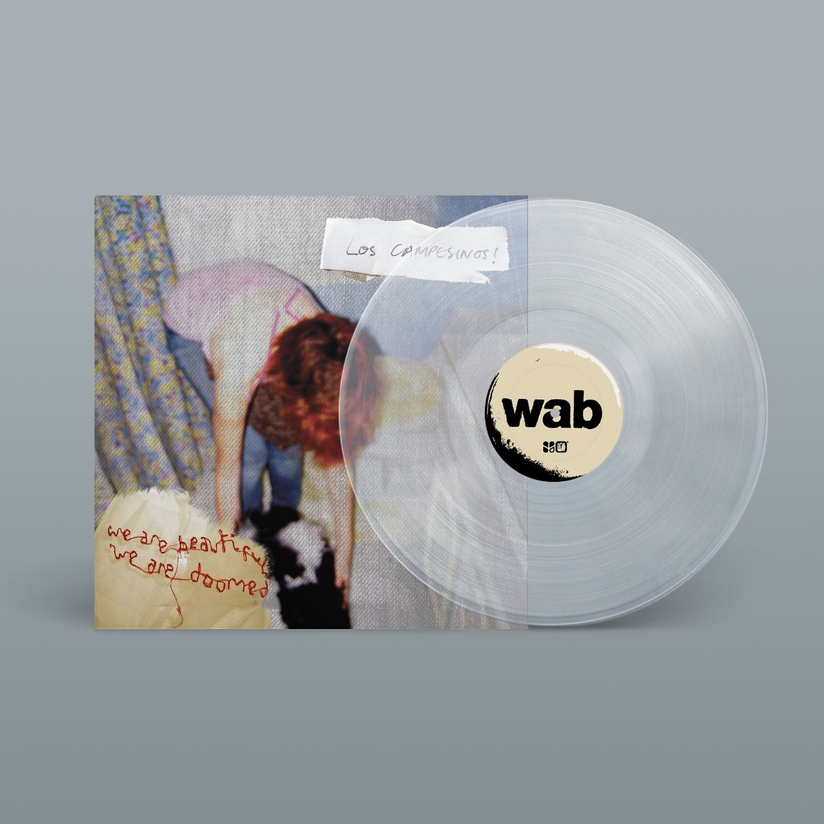 LOS CAMPESINOS! - We Are Beautiful, We Are Doomed - bathwater vinyl LP