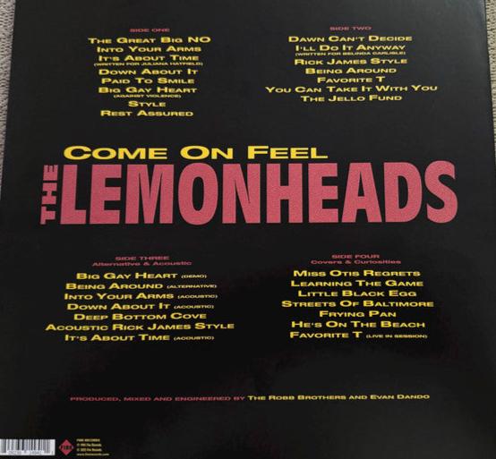 Lemonheads - Come On Feel The Lemonheads