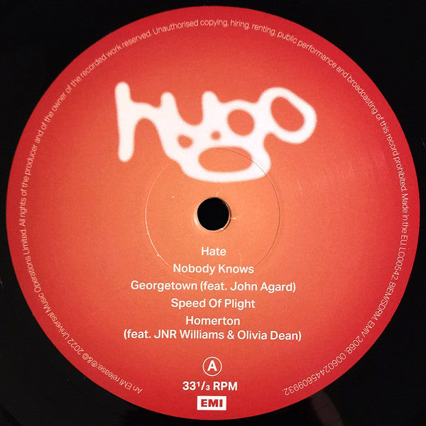 Loyle Carner - Hugo black vinyl album