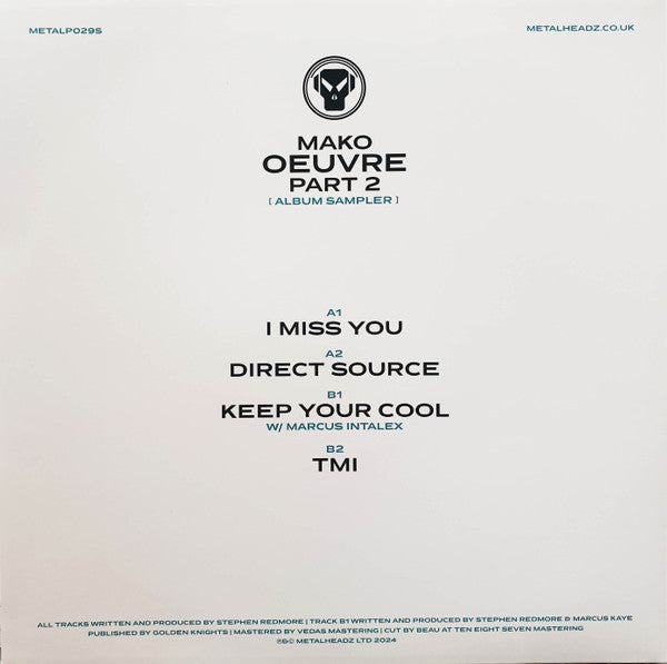 Mako - Oeuvre Album Sampler 12 inch EP