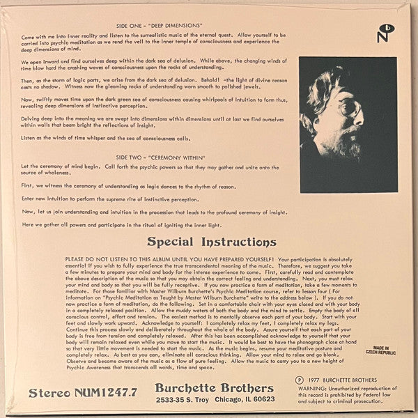 Master Wilburn Burchette - Mind Storm album