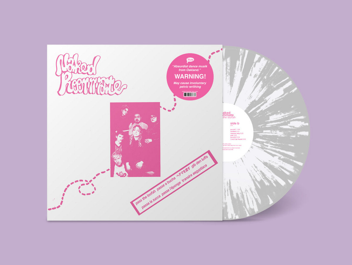Naked Roommate - Pass The Loofah discoball splatter vinyl
