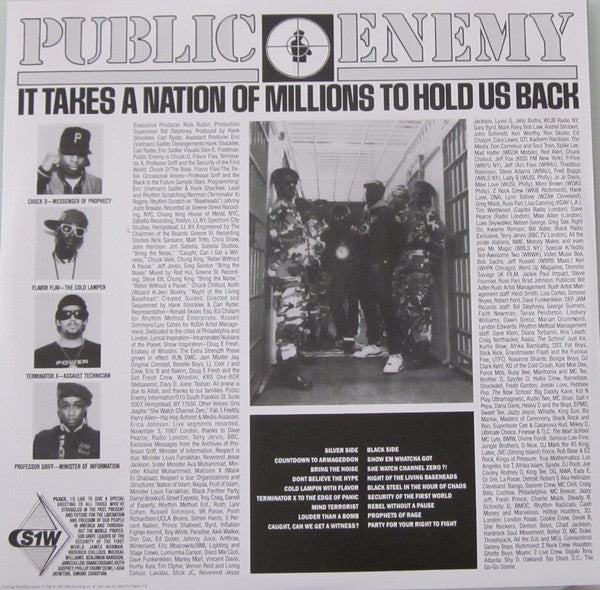 Public Enemy - It Takes A Nation Of Millions To Hold Us Back