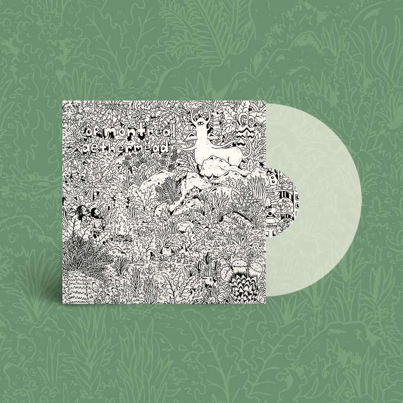 of Montreal - aethermead - cloudy clear vinyl LP
