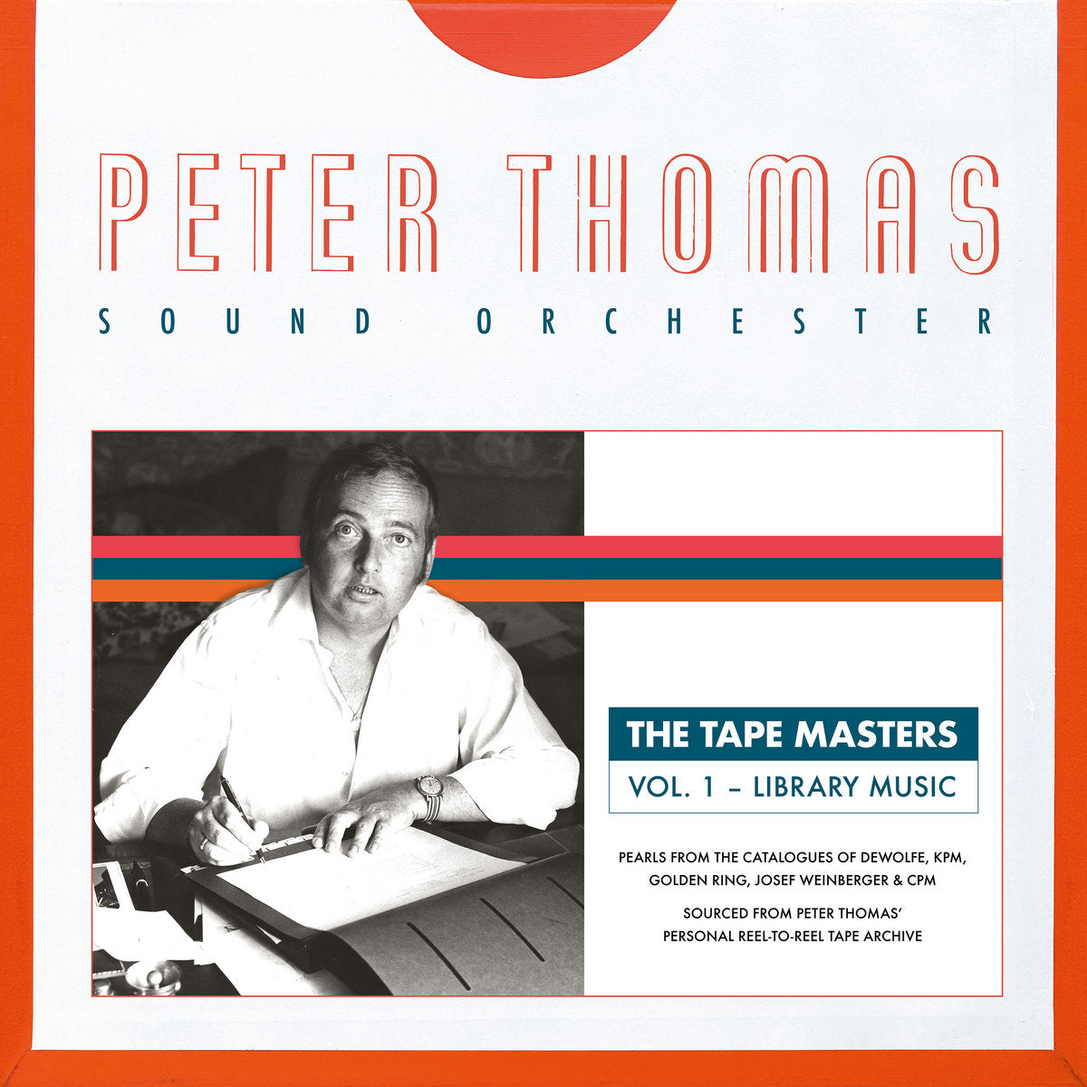 Peter Thomas Sound Orchestra - The Tape Masters Vol. 1 - Library Music 10 inch vinyl