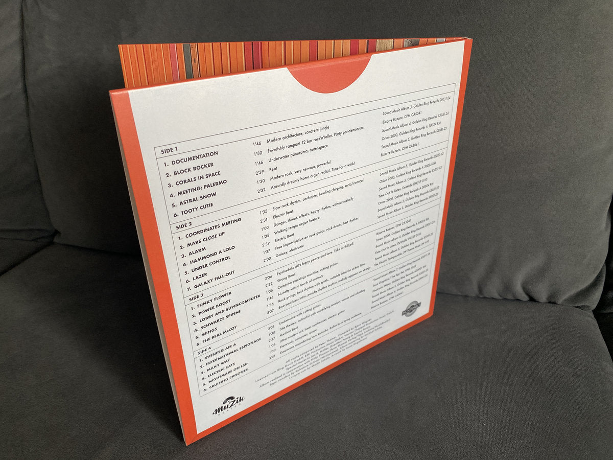 Peter Thomas Sound Orchestra - The Tape Masters Vol. 1 - Library Music double vinyl