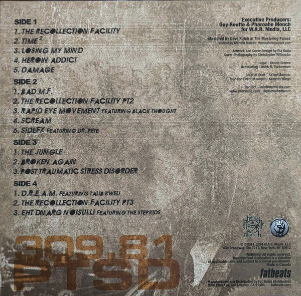 Pharoahe Monch - P.T.S.D. (Post Traumatic Stress Disorder)