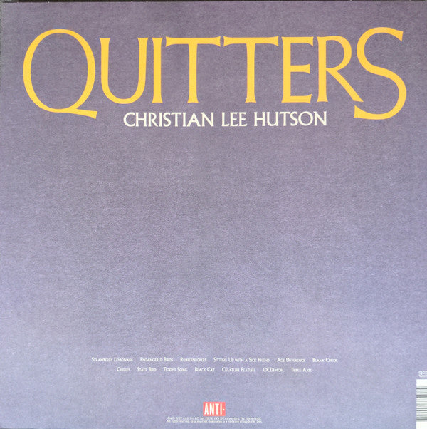 Christian Lee Hutson - Quitters