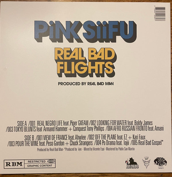 Pink Siifu and Real Bad Man - Real Bad Flights