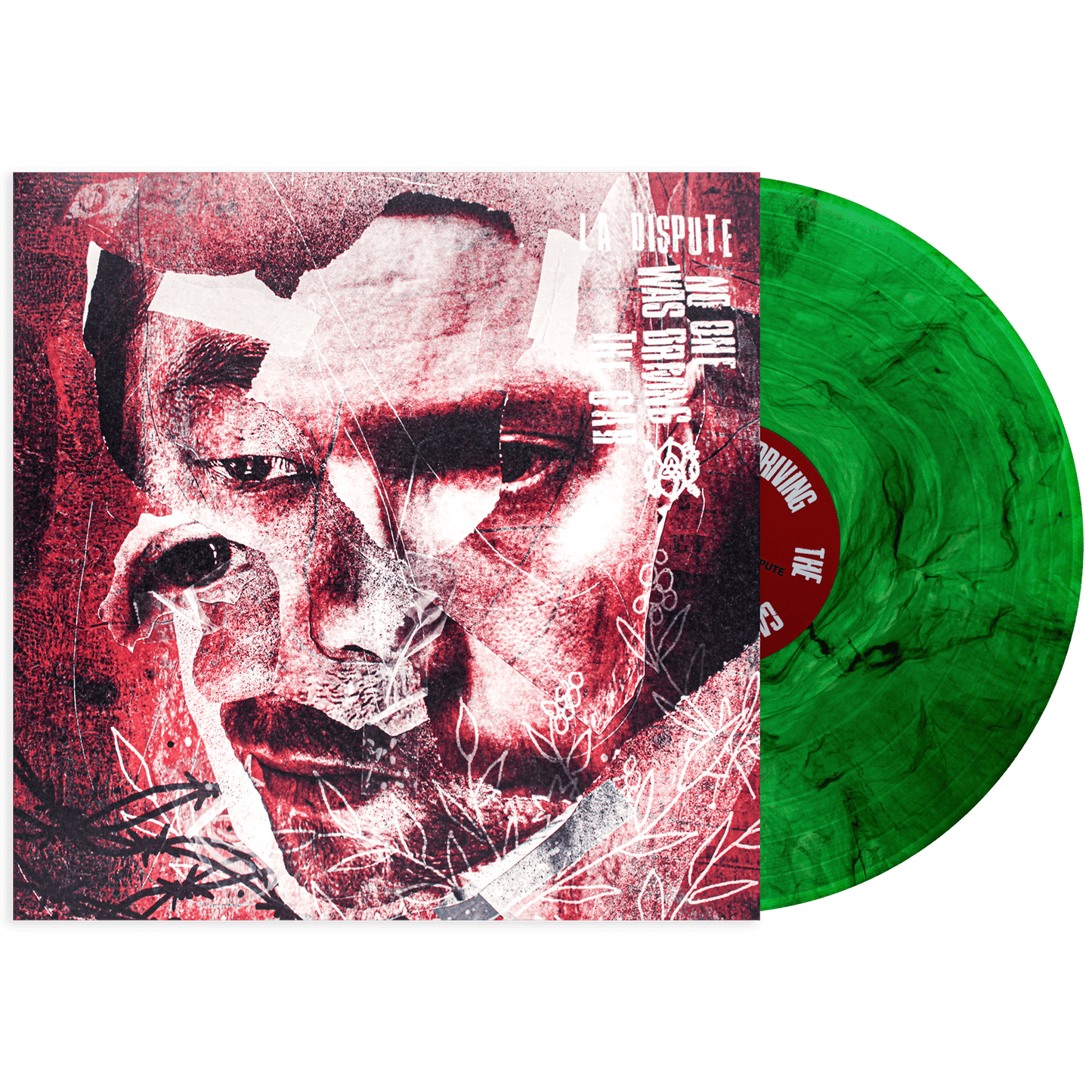 La Dispute - No One Was Driving the Car green smoke vinyl LP