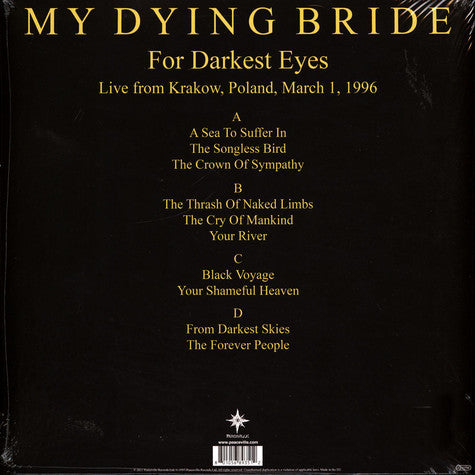 My Dying Bride - For Darkest Eyes