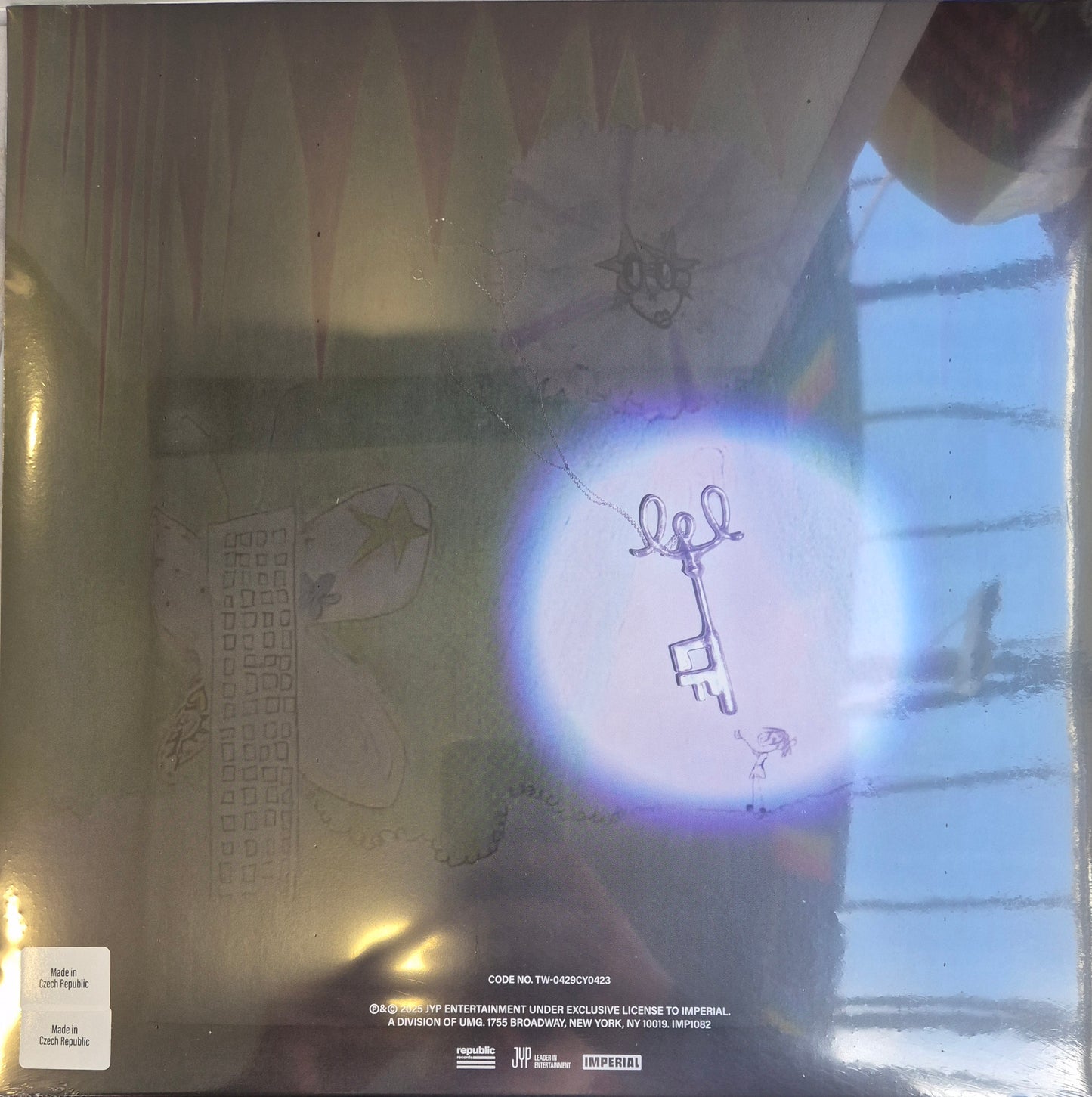 CHAEYOUNG LIL FANTASY vol 1 vinyl LP rear cover