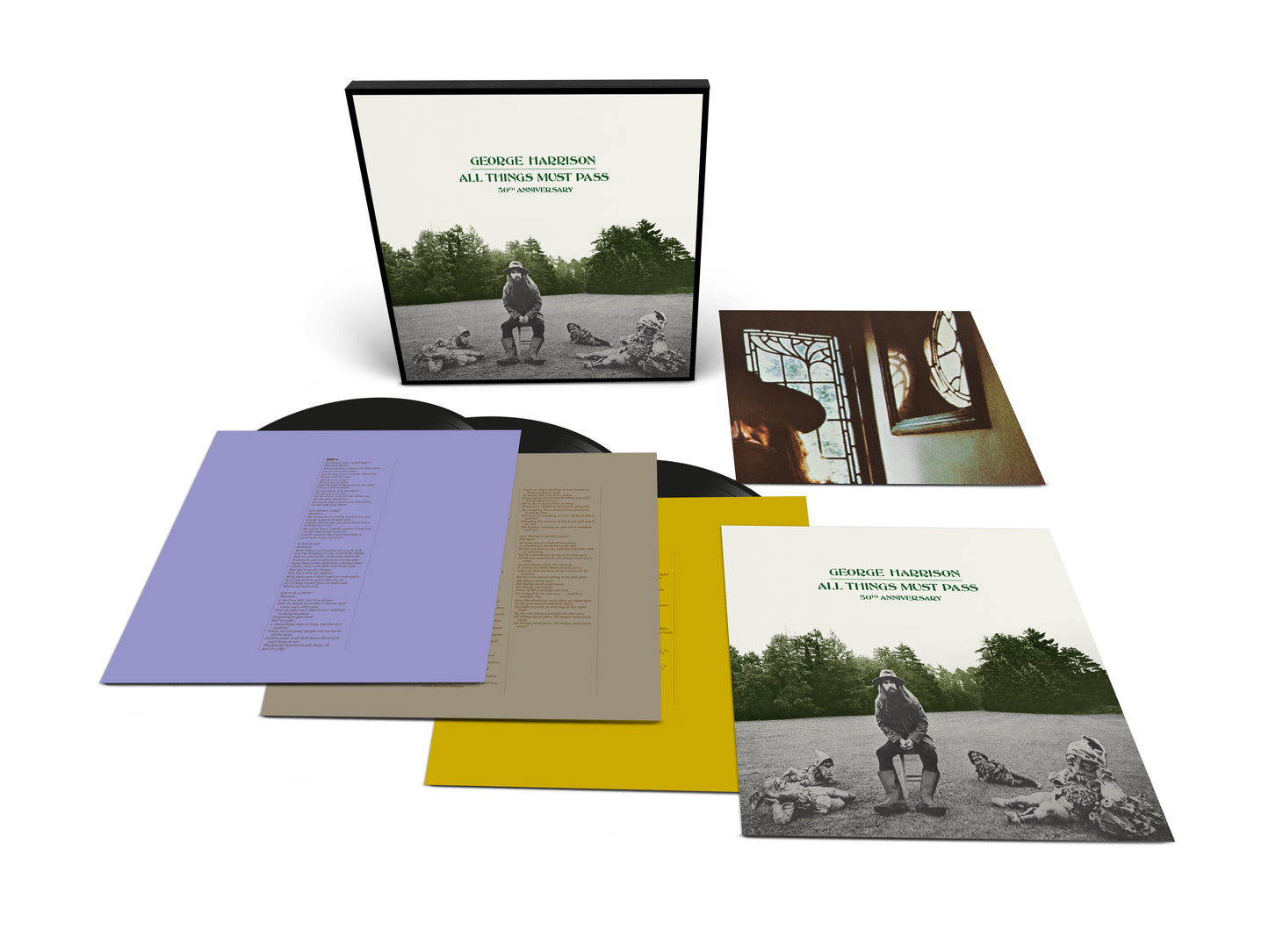 George Harrison All Things Must Pass 50th Anniversary triple vinyl LP boxset album
