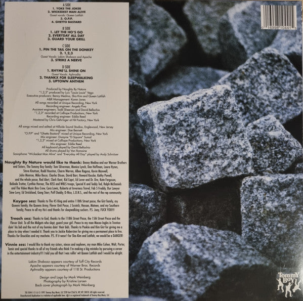 Naughty by Nature - Naughty by Nature vinyl tracklist