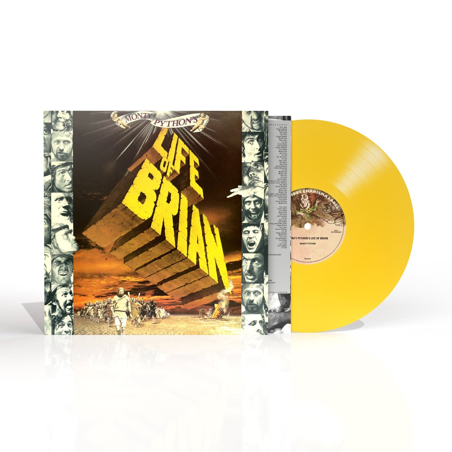 Monty Python's Life of Brian - Original Soundtrack yellow vinyl LP