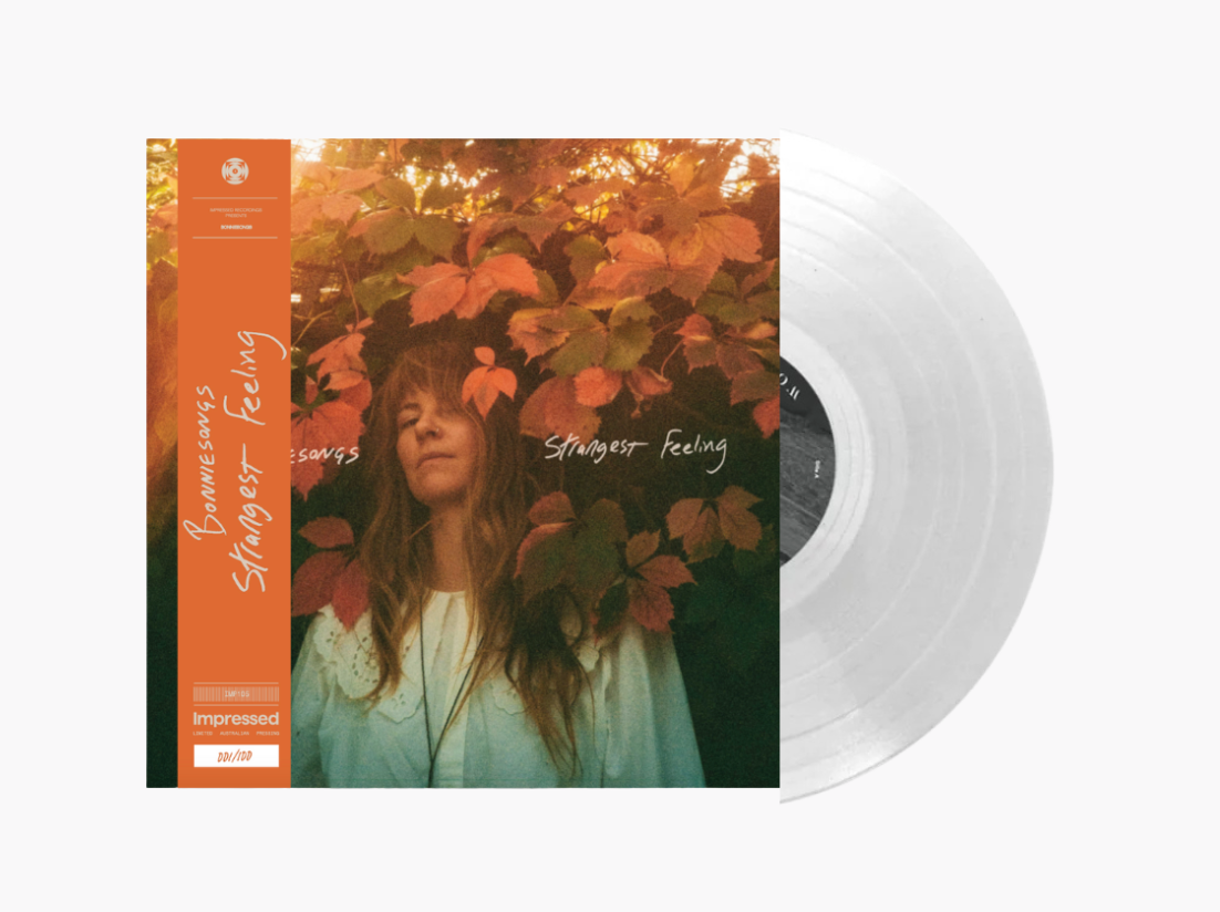 Bonniesongs Strangest Feeling clear vinyl LP
