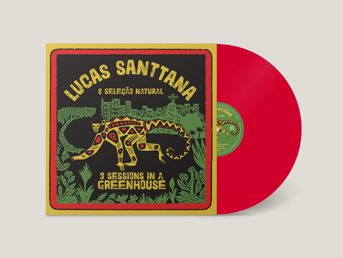 Lucas Santtana E Seleacao Natural - 3 Sessions In A Greenhouse red vinyl