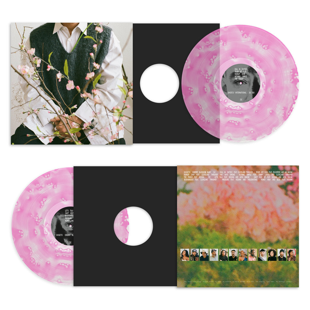 Shigeto - Cherry Blossom Baby colour vinyl
