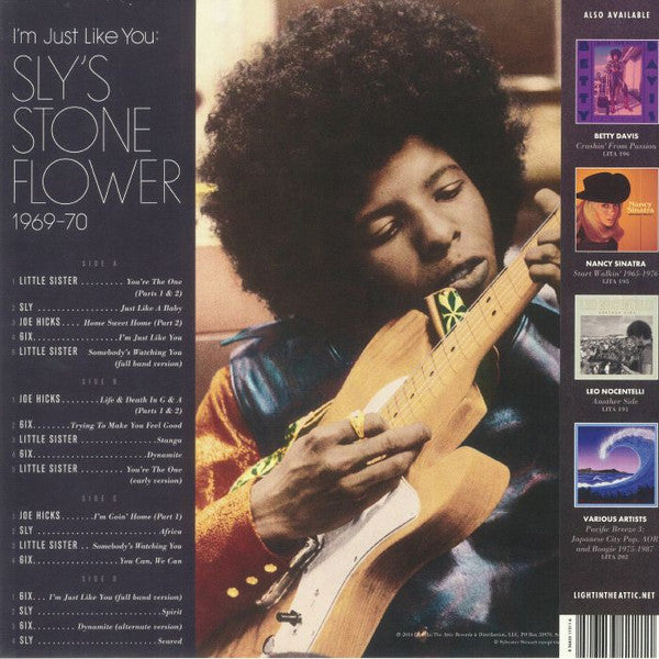 Sly Stone / Various I'm Just Like You: Sly's Stone Flower 1969-70