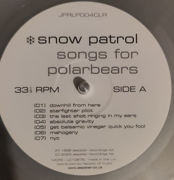 Snow Patrol - Songs For Polarbears