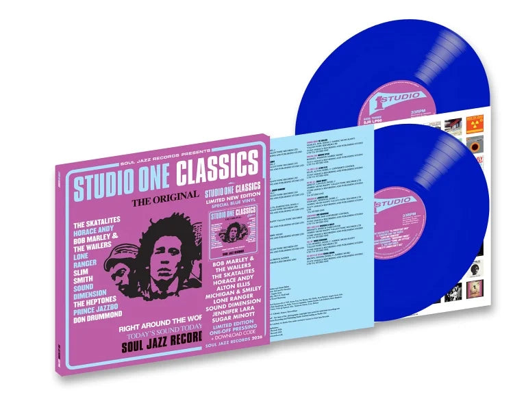 soul jazz studio one classics blue double vinyl LP