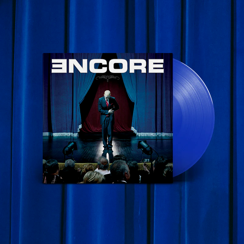 Eminem - Encore blue vinyl album
