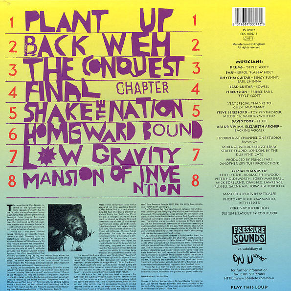 Prince Far I - Cry Tuff Dub Encounter Chapter 3