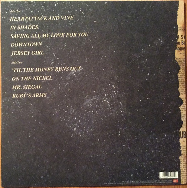 Tom Waits - Heartattack And Vine album