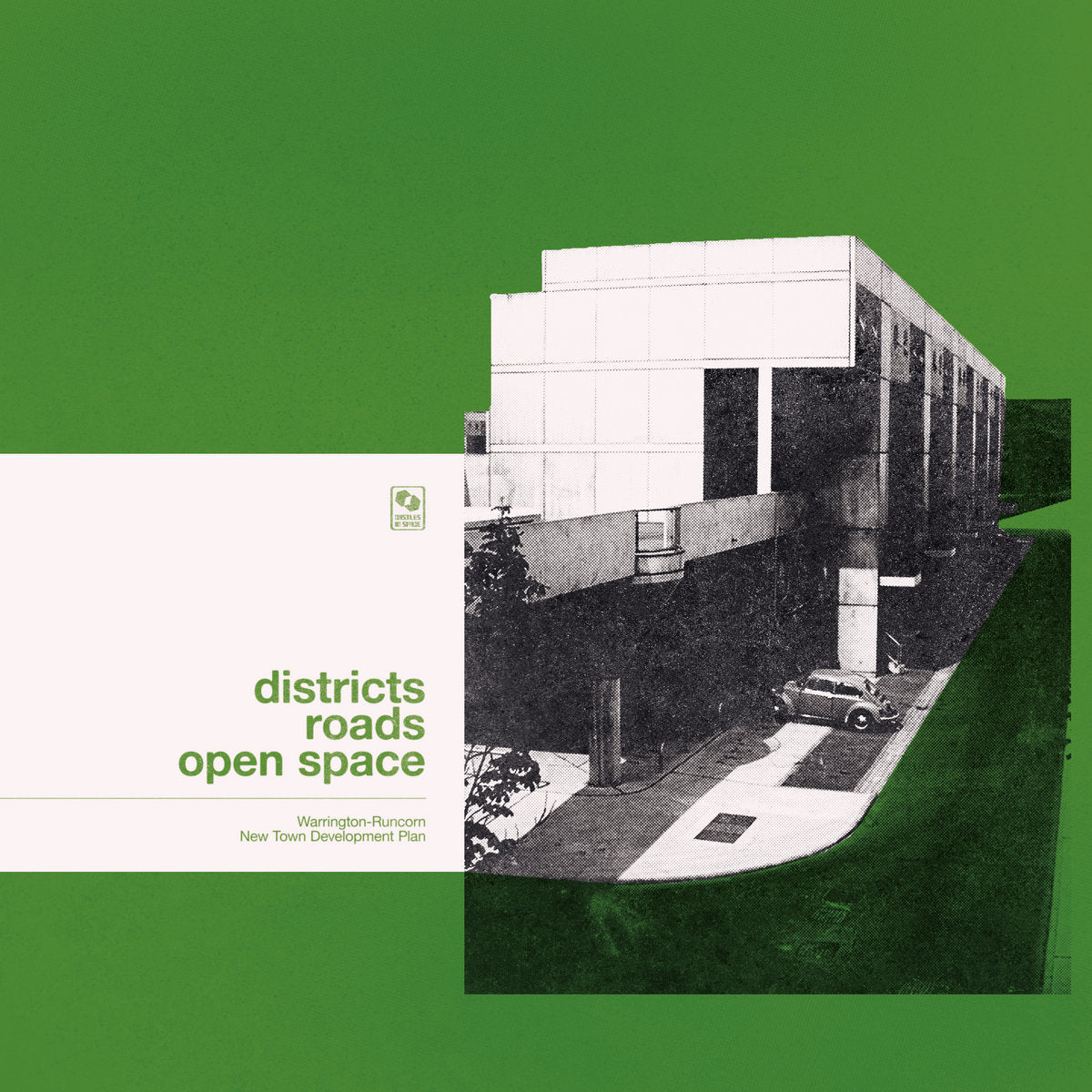 Warrington-Runcorn New Town Development Plan - Districts Roads Open Space vinyl album