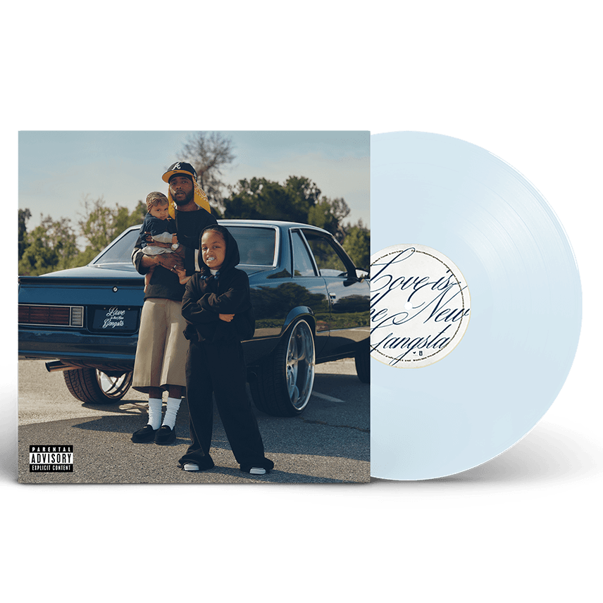 6LACK - Love is the New Gangsta moonlight clear vinyl LP