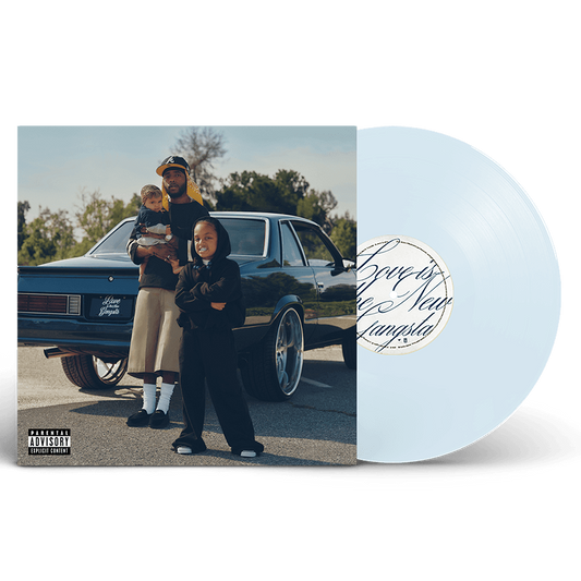 6LACK - Love is the New Gangsta moonlight clear vinyl LP
