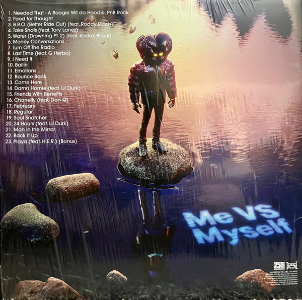 A Boogie Wit Da Hoodie - Me vs Myself double vinyl LP tracklist