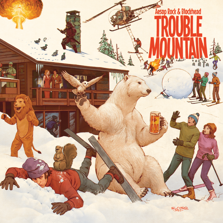 Aesop Rock & Blockhead Trouble Mountain - vinyl 2LP