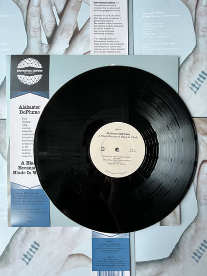 Alabaster DePlume A Blade Because A Blade Is Whole black vinyl