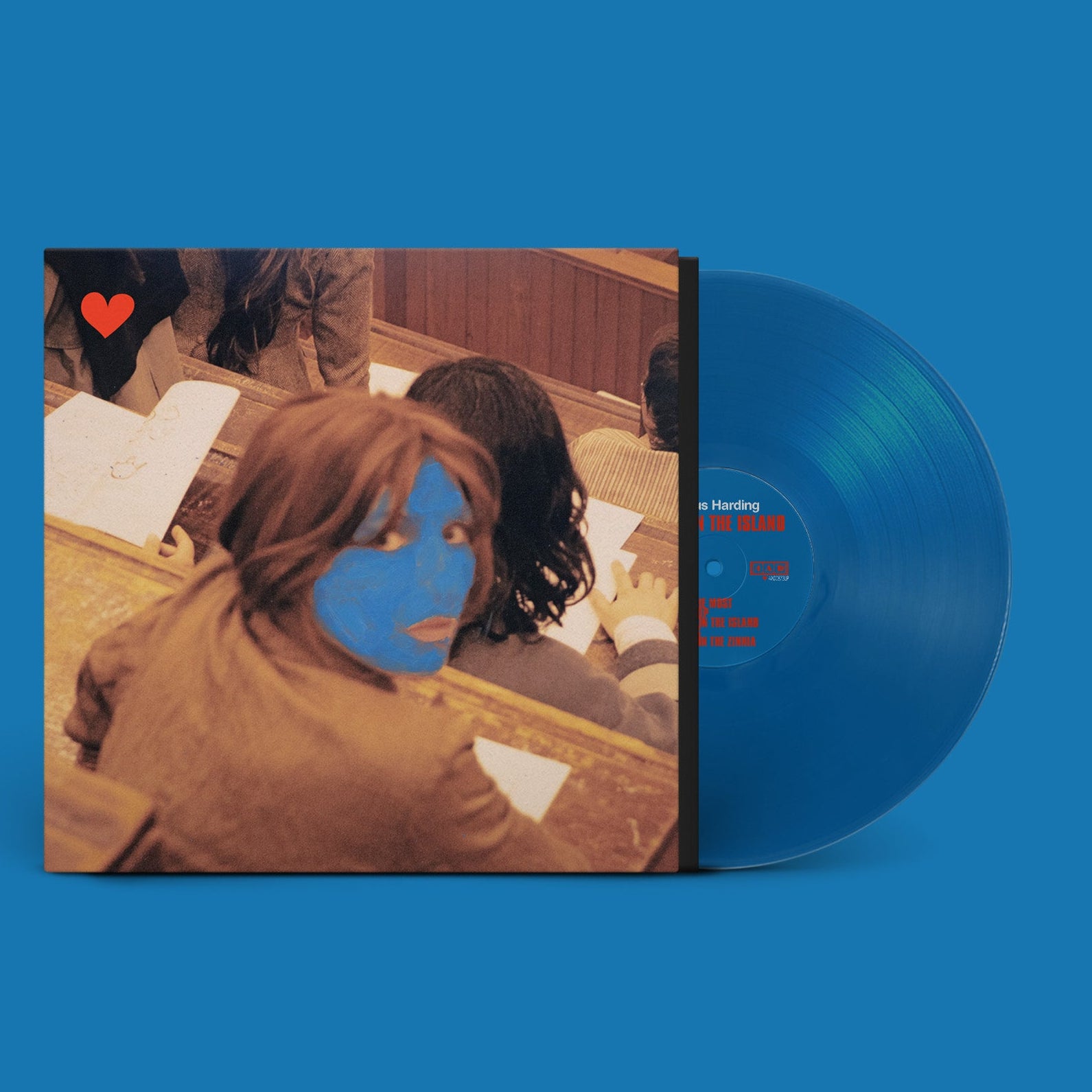 Aldous Harding - Train on the Island blue vinyl LP